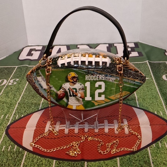 NEW LIMITED EDITION "AARON RODGERS" Football Bag 🏈 - Picture 1 of 17